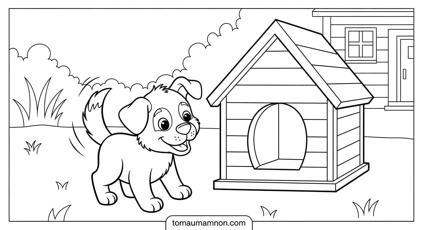 Vẽ Ngôi Nhà Của Bé Vẽ ngôi nhà của bé 6