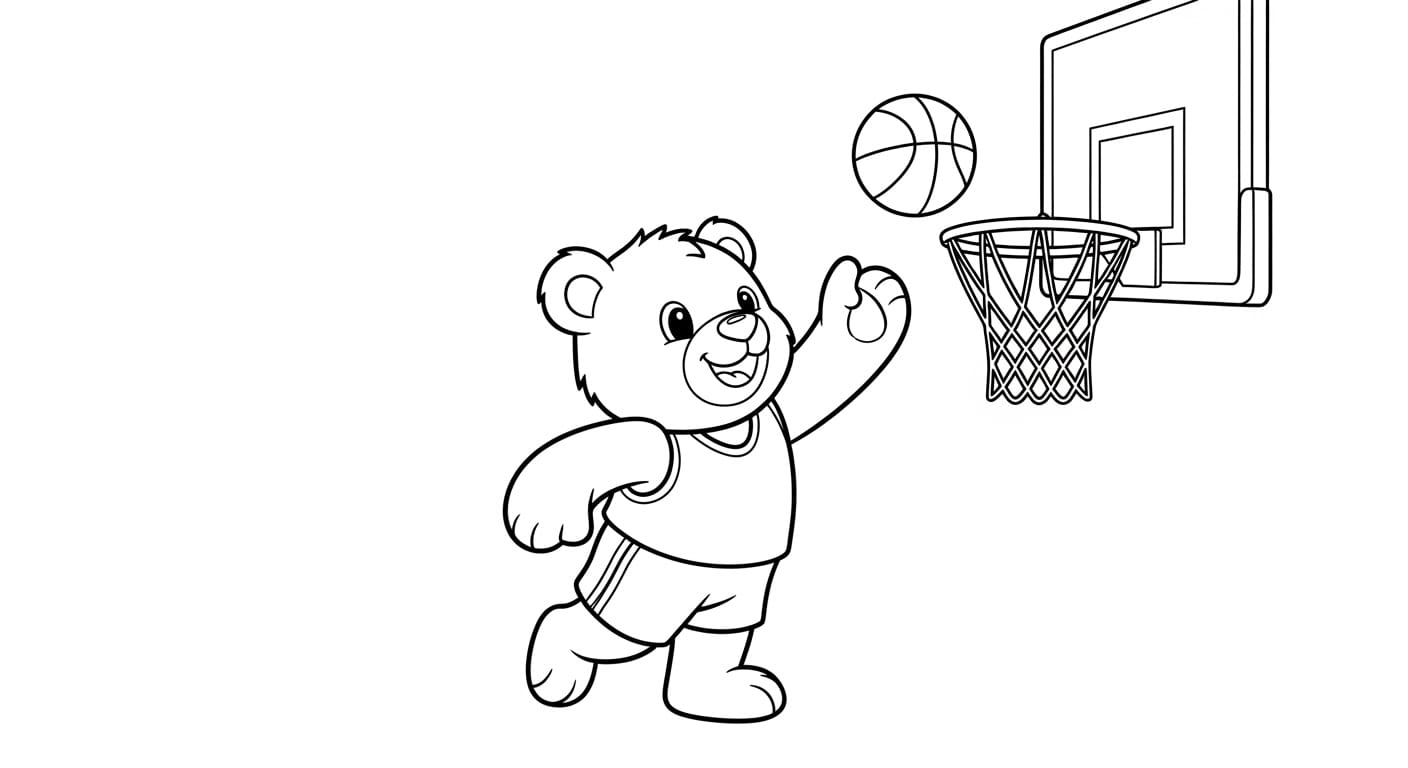 Chi tiết vòng cung ném phạt sân bóng rổ