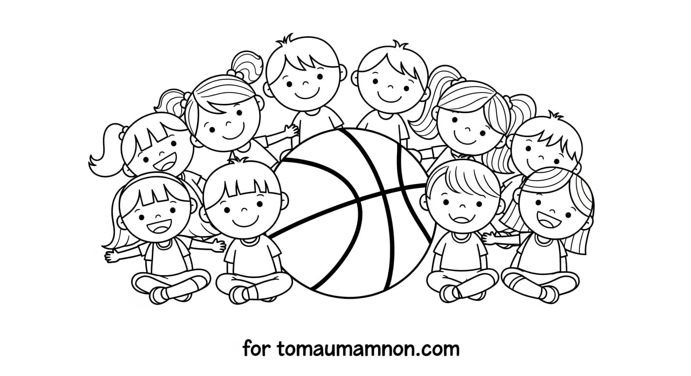 Mẹo vẽ sân bóng rổ đẹp mắt