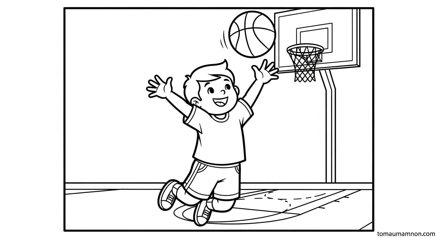 Cách vẽ sân bóng rổ chuyên nghiệp