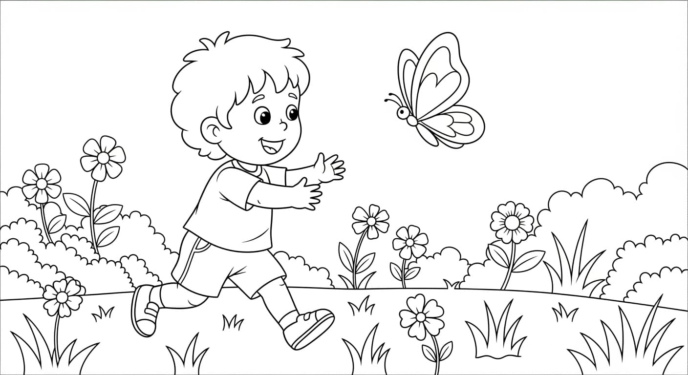 Vẽ Tranh Công Viên Con đường cây bóng mát