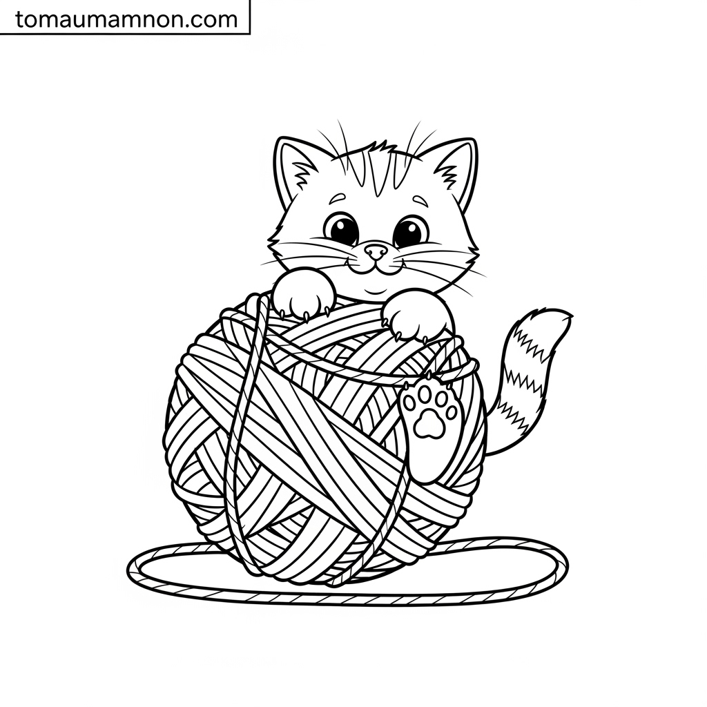 Vở tô màu hoạt hình cho bé vui học